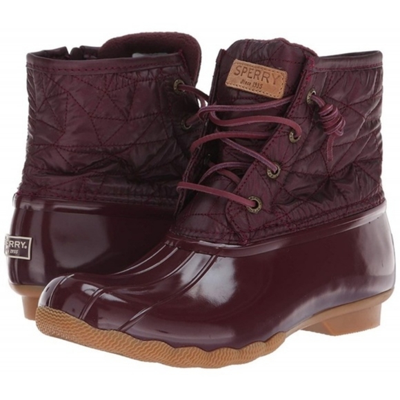 Sperry Shoes - 🆕 Sperry •Salt Water• Rain Duck Boot •Quilted•